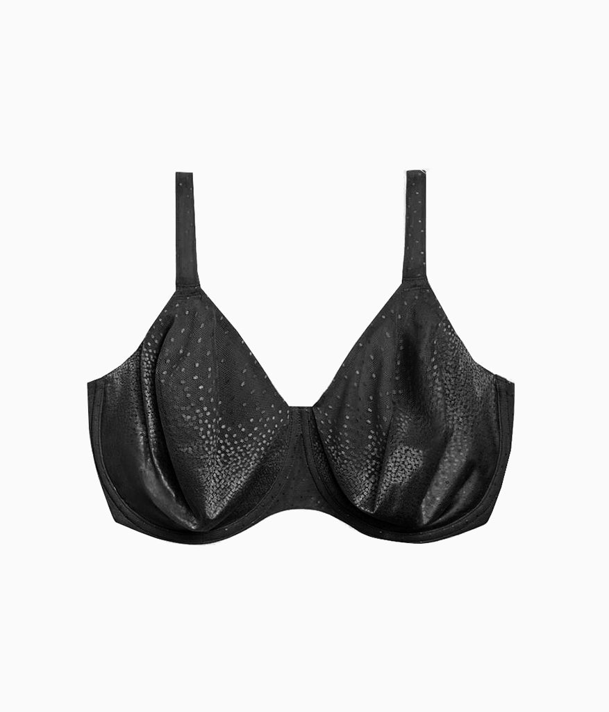 Back Appeal® H-K Cup Underwire Bra - Black