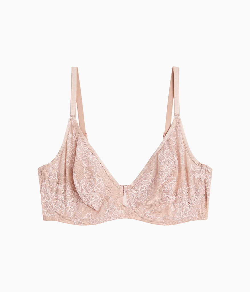 Full Bloom Underwire Bra - Rose Dust