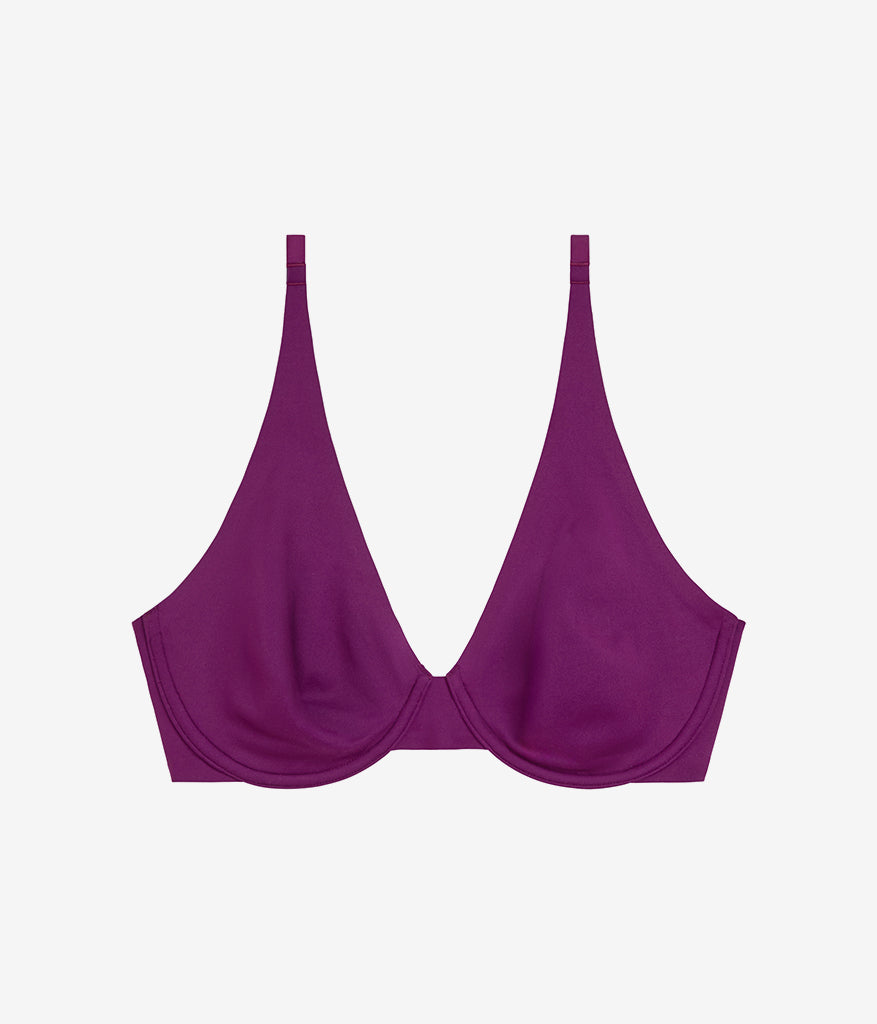Better Than Braless™ Underwire Bra - Dark Purple