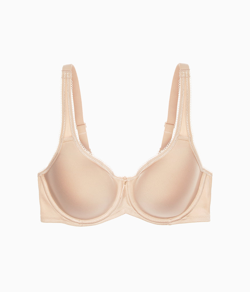 Basic Beauty Spacer Underwire T-Shirt Bra - Sand