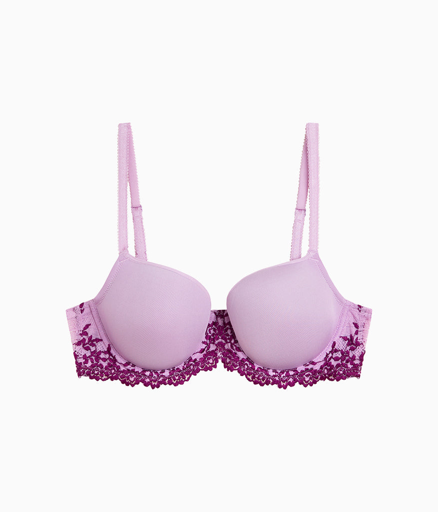 Embrace Lace® T-Shirt Bra - Lavender Sage/Dark Purple