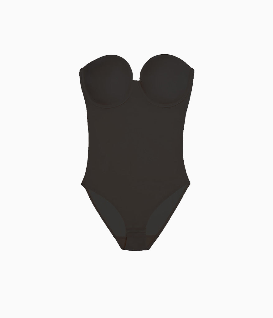 Red Carpet™ Strapless Shaping Body Briefer - Black