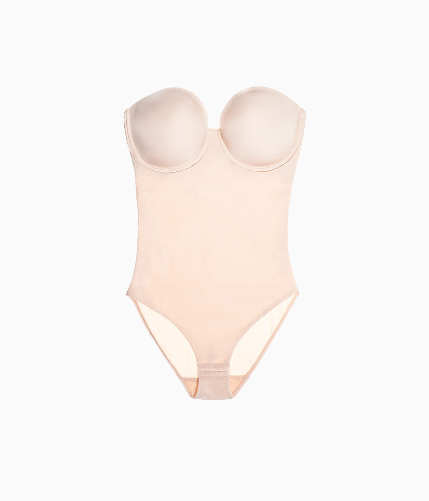 Red Carpet™ Strapless Shaping Body Briefer - Sand