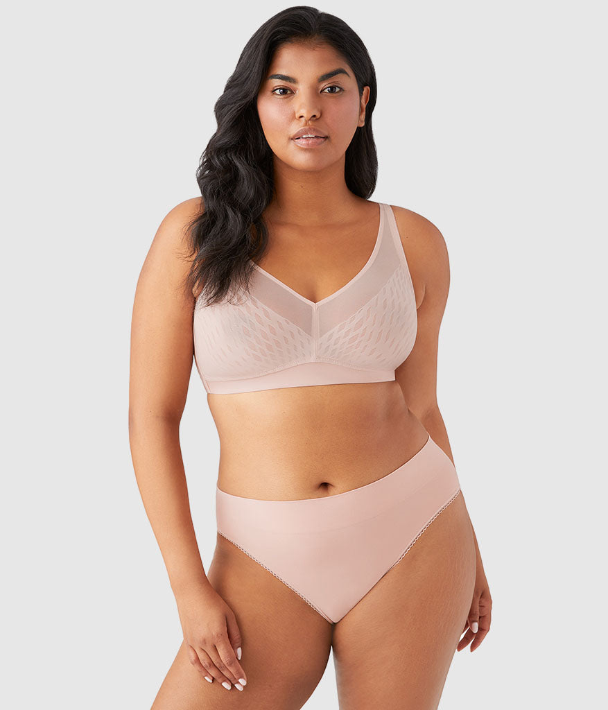 Elevated Allure Wire Free Bra - Rose Dust