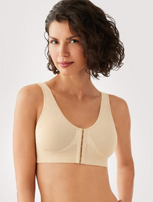 B-Smooth® Front Close Bralette - Black
