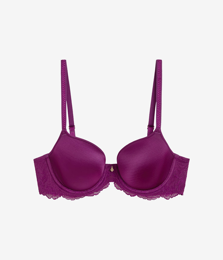 Vivid Attraction T-Shirt Bra - Dark Purple