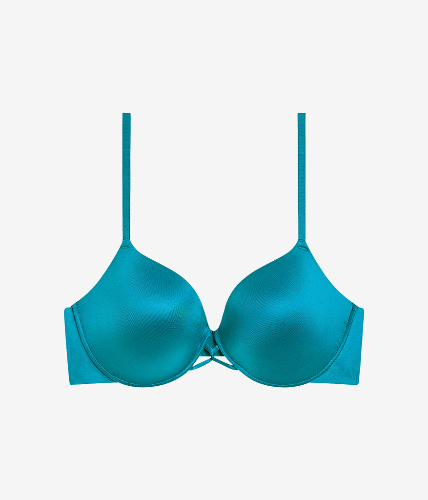 Undercover Plunge T-Shirt Bra - Deep Lake
