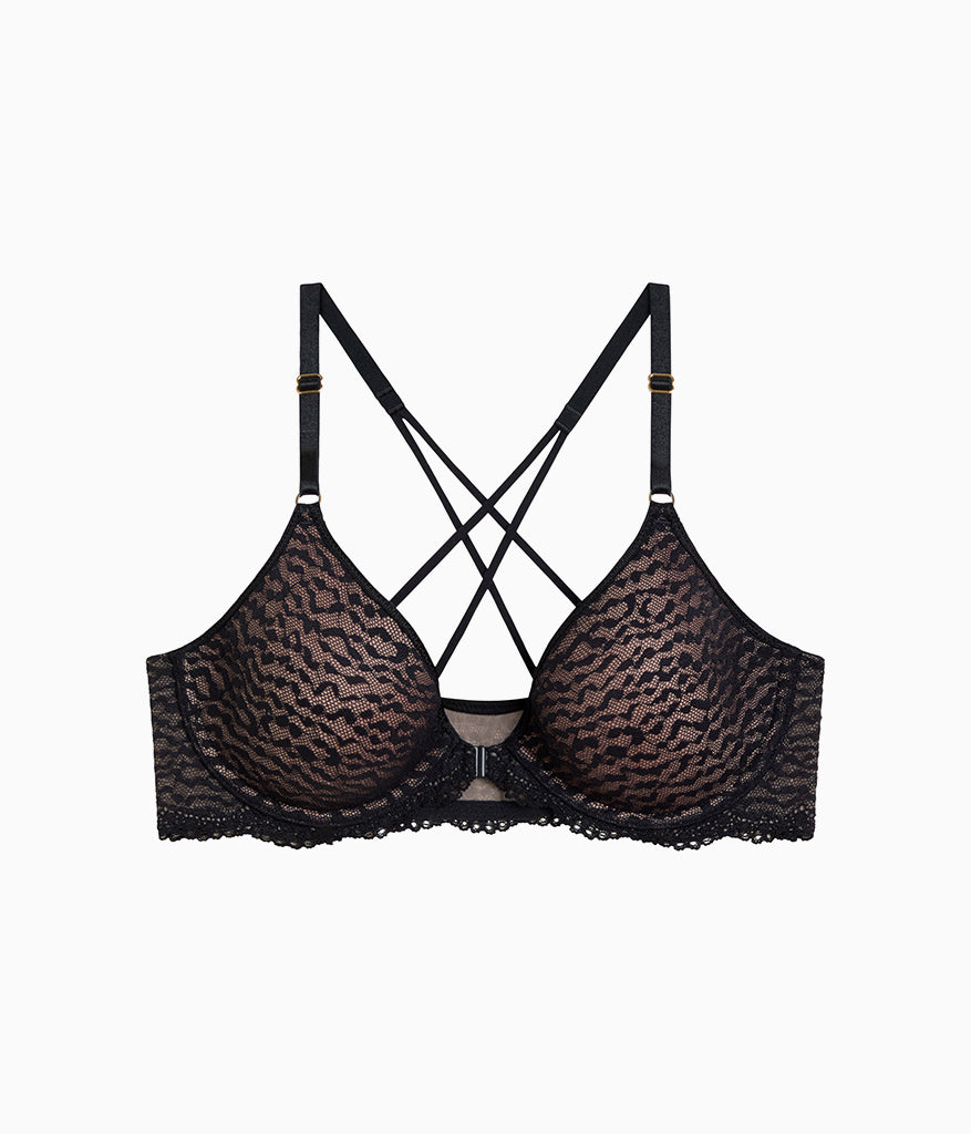 Untamed Front Close T-Shirt Bra - Night
