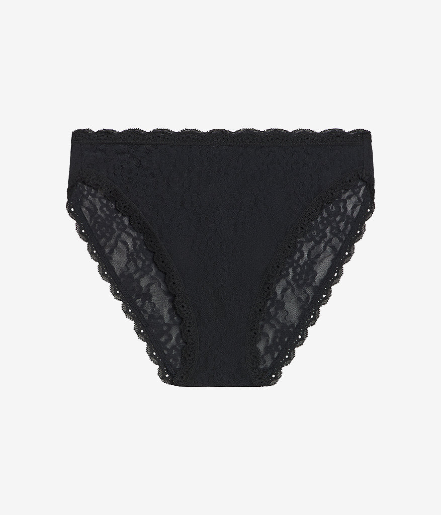 Effortlessly Lace Hi-Leg - Night
