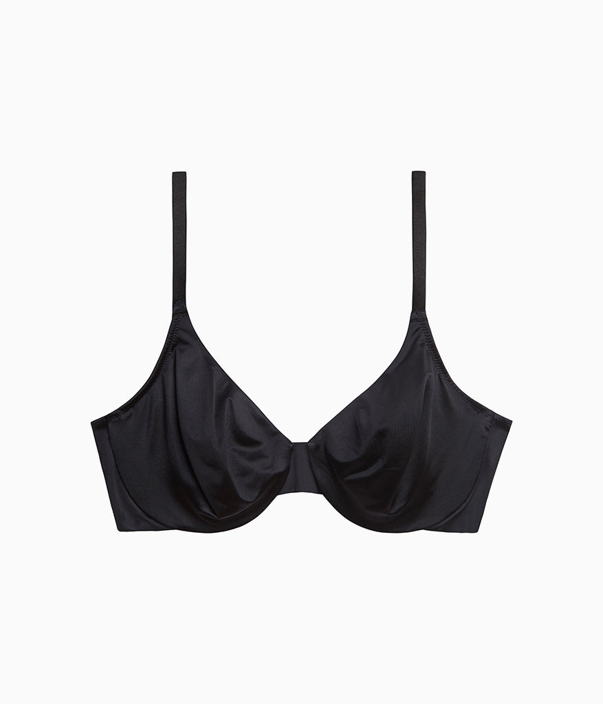 Inner Sheen Underwire Bra - Black