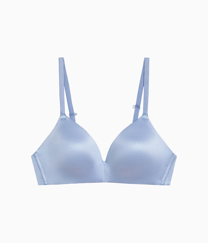 Future Foundation Wire Free T-Shirt Bra - Country Blue