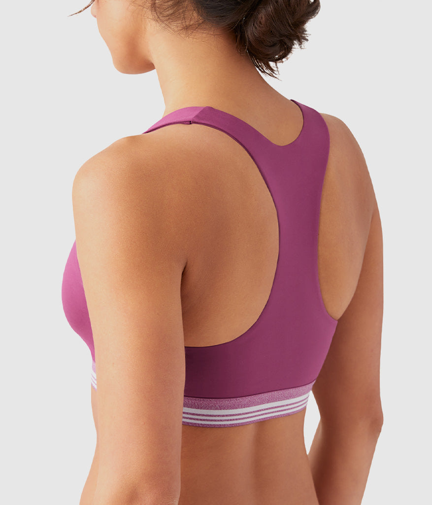 b.active Racerback Sport Bralette - Raspberry Coulis