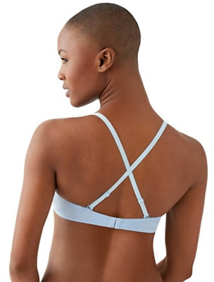 Cotton To A Tee Plunge T-Shirt Bra - Raspberry Sorbet