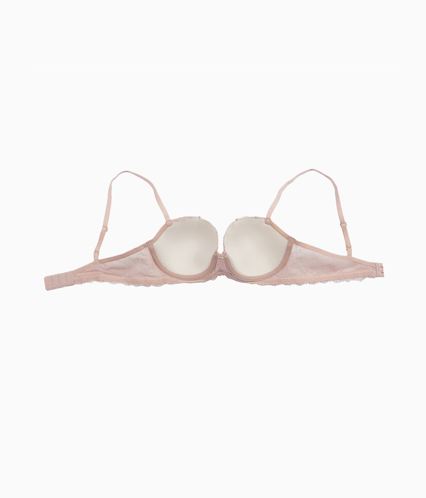Lace Encounter Bralette - Rose Smoke