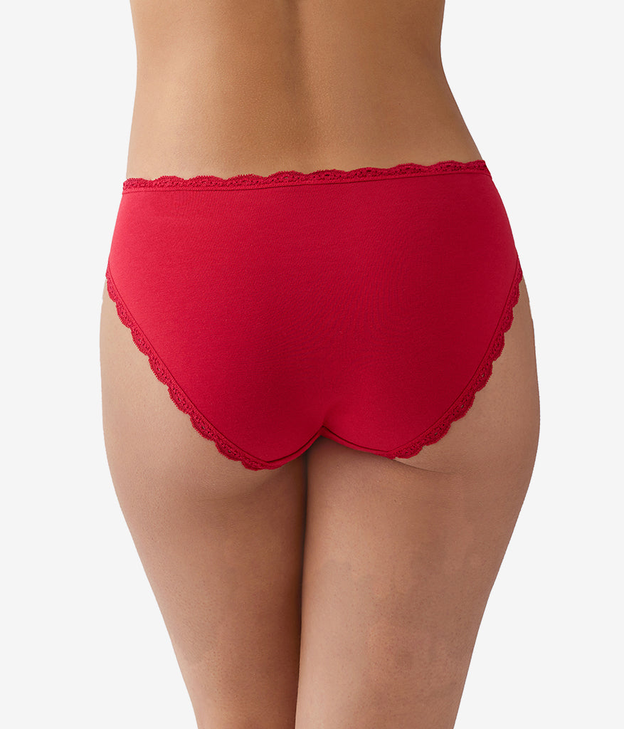 Inspired Eyelet Hi-Leg - Chili Pepper Red