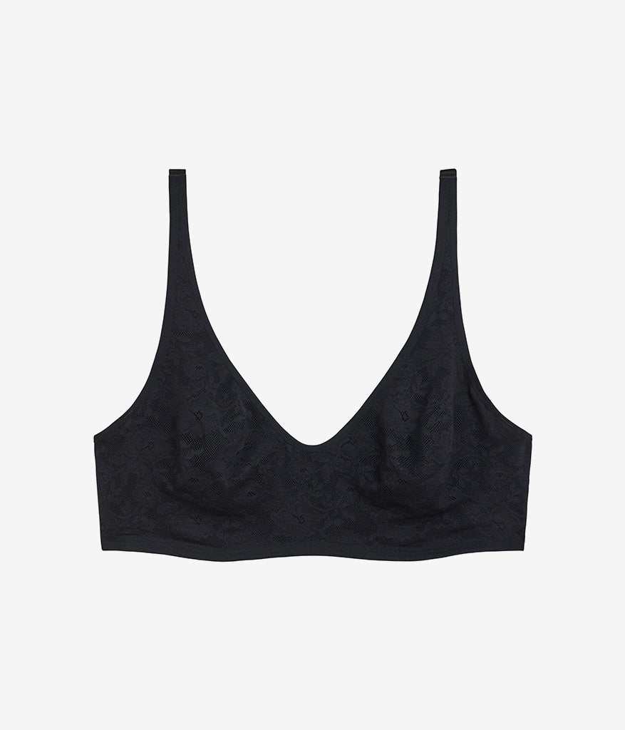 Effortlessly Lace Underwire Bra - Night