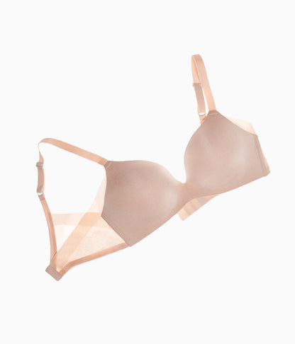 Ultimate Side Smoother Wire Free T-Shirt Bra - Sand