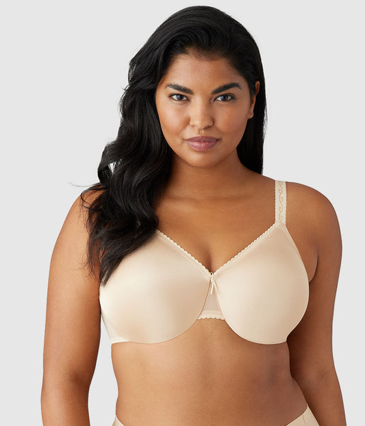 Simple Shaping Minimizer Bra - Sand