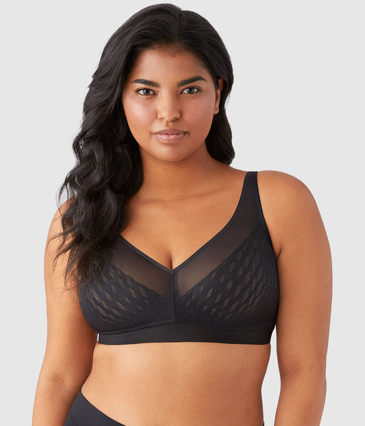 Elevated Allure Wire Free Bra - Black