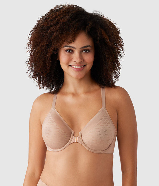 Elevated Allure Front Close Underwire Bra - Roebuck