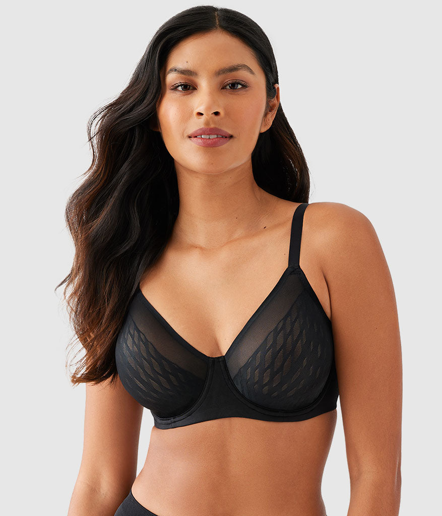 Elevated Allure Underwire Bra - Black