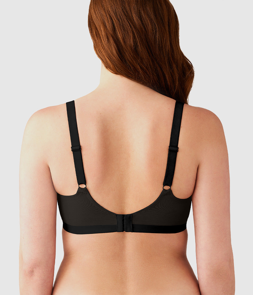 Shape Revelation® Shallow Top Underwire T-Shirt Bra - Black