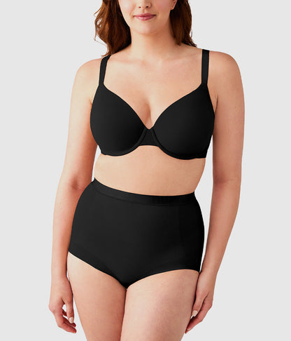 Shape Revelation® Shallow Top Underwire T-Shirt Bra - Black