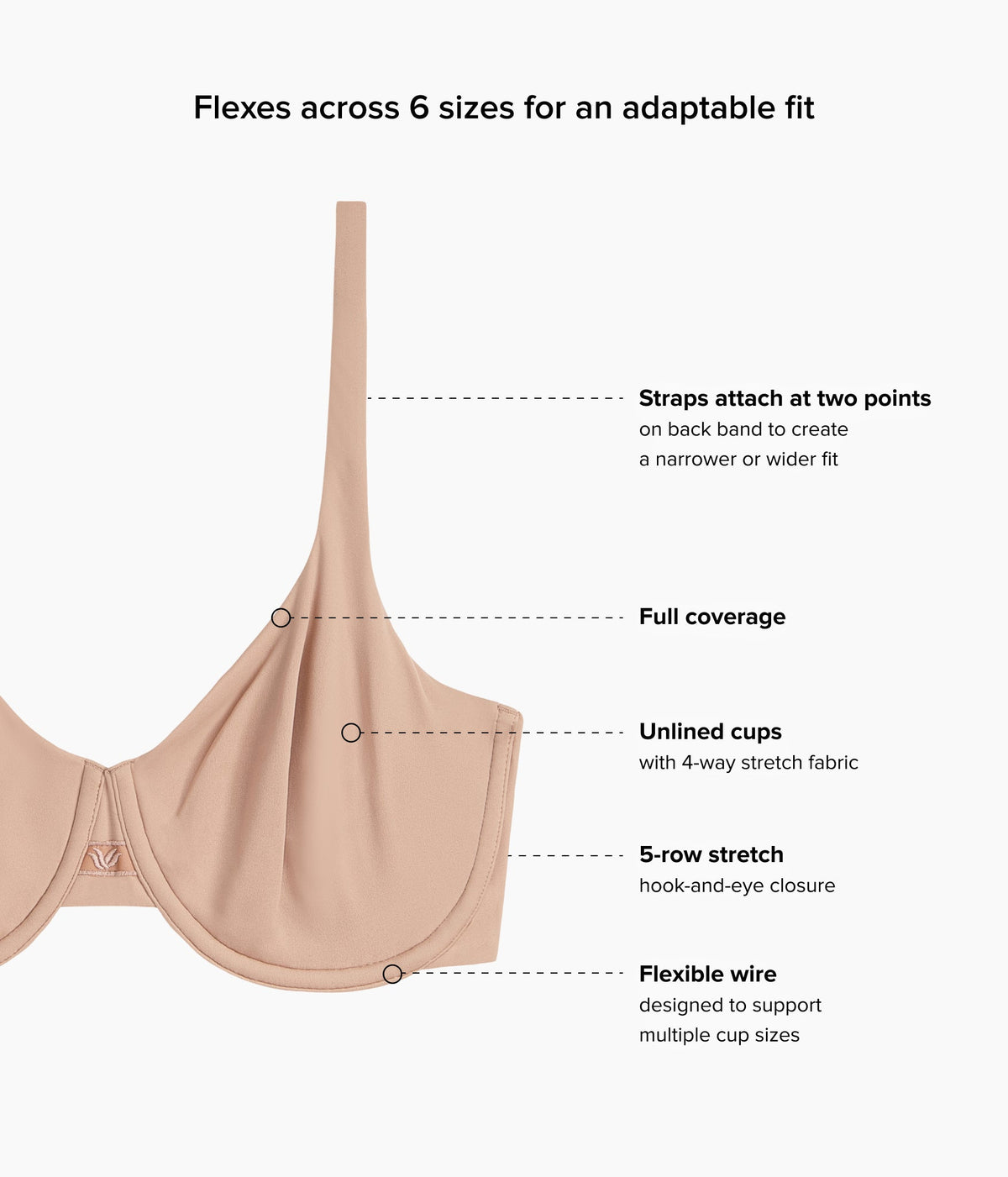 Ever Flexing™ Underwire Bra - Roebuck