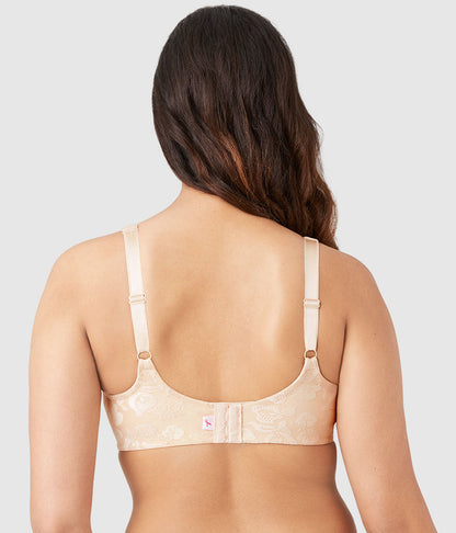 Awareness Full Figure Seamless Wire Free Bra - Sand