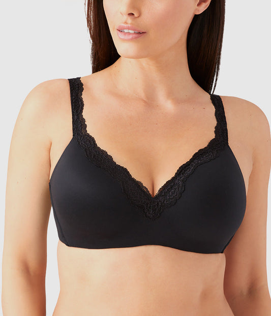 Softly Styled Wire Free T-Shirt Bra - Black