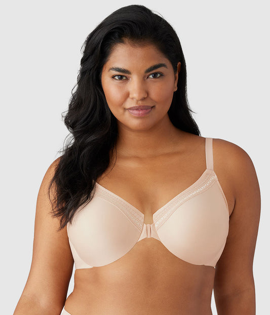 Perfect Primer Front Close Underwire Bra - Sand