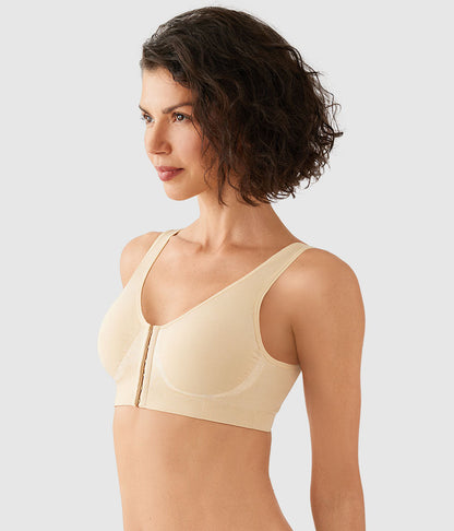 B-Smooth® Front Close Bralette - Sand