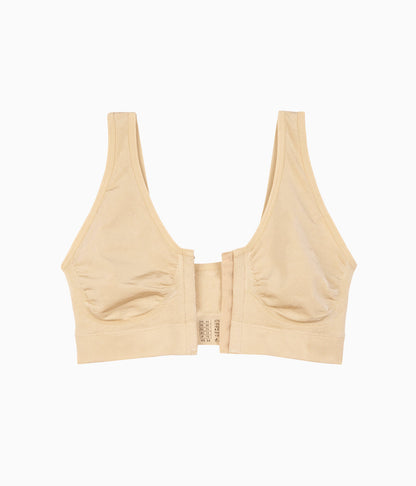 B-Smooth® Front Close Bralette - Sand
