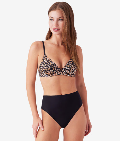 Undercover Wire Free T-Shirt Bra - Leopard