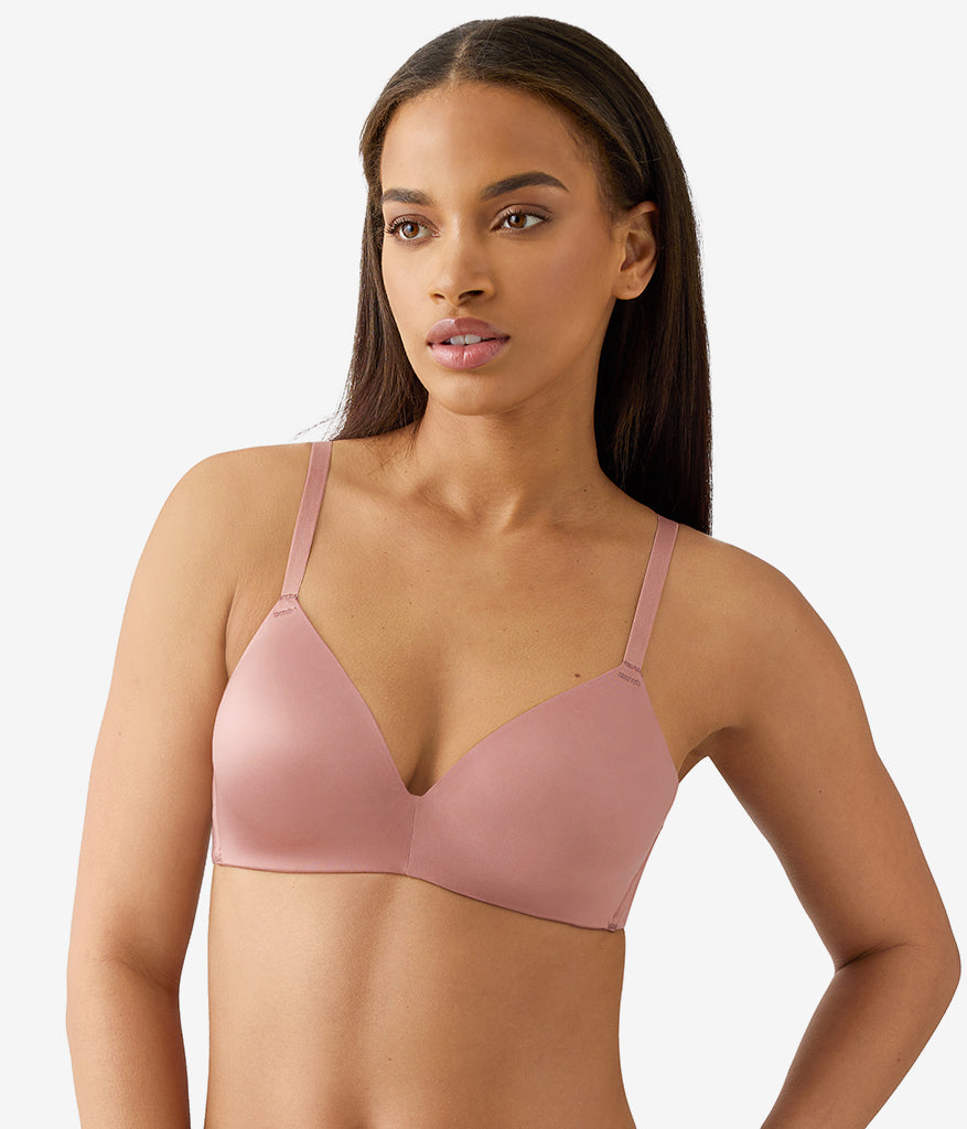Future Foundation Wire Free T-Shirt Bra - Burlwood