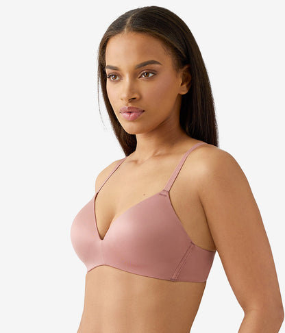 Future Foundation Wire Free T-Shirt Bra - Burlwood