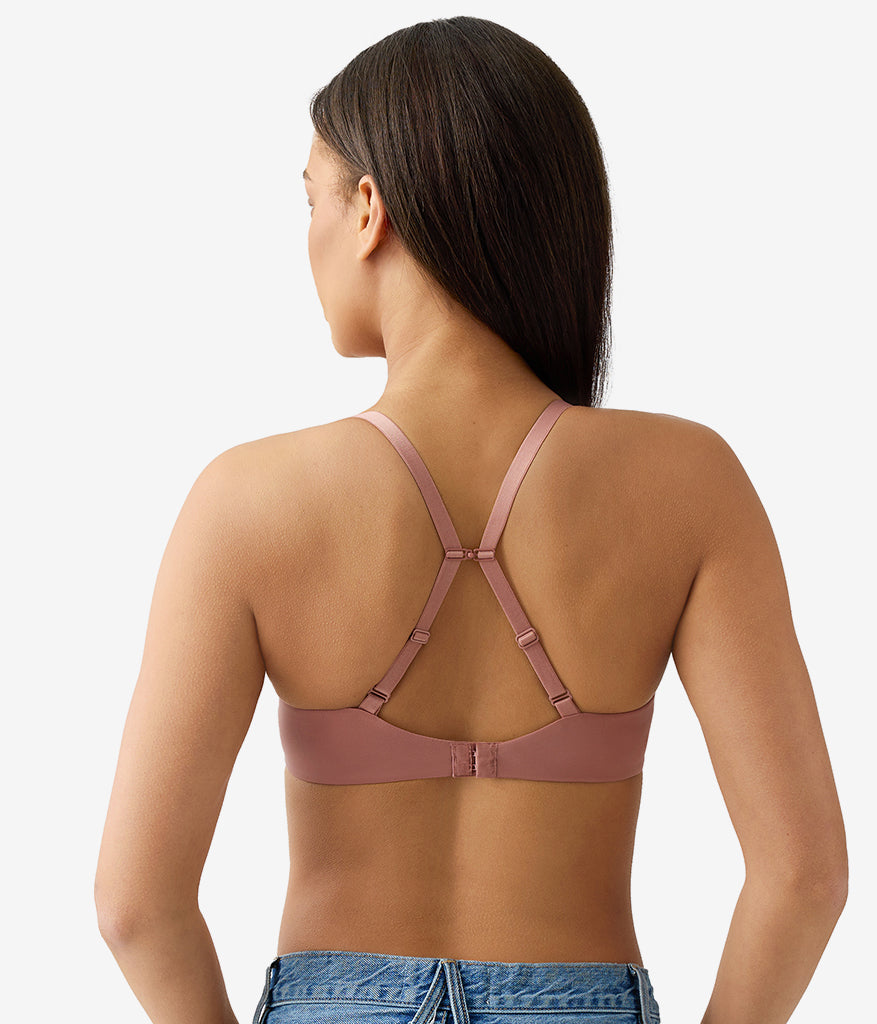 Future Foundation Wire Free T-Shirt Bra - Burlwood