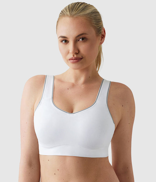 Sydney Sport Underwire Bra - White