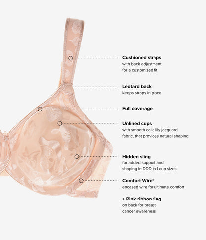 Awareness Underwire Bra - Sand