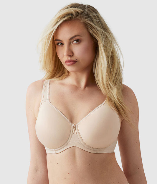 Basic Beauty Spacer Underwire T-Shirt Bra - Sand