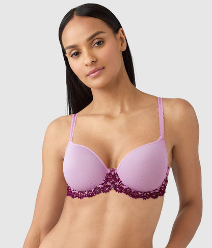 Embrace Lace® T-Shirt Bra - Lavender Sage/Dark Purple