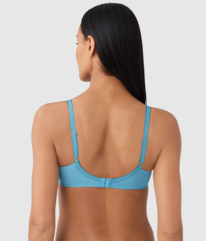 La Femme Underwire T-Shirt Bra - Adriatic Blue