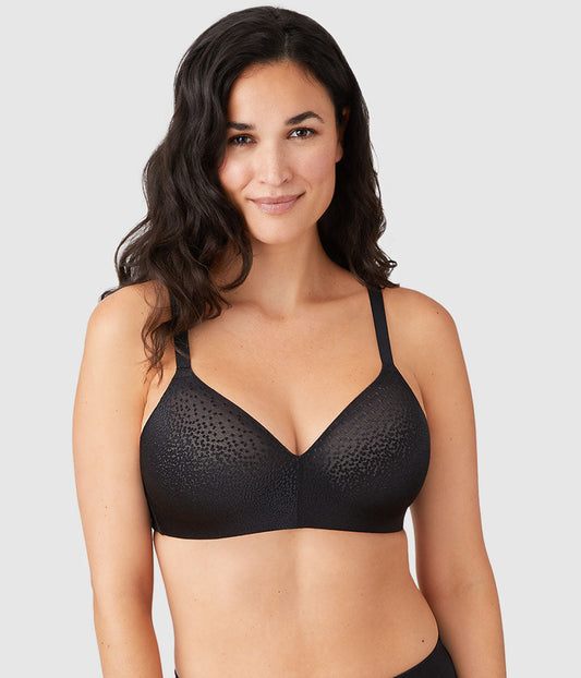 Back Appeal® Wire Free T-Shirt Bra - Black