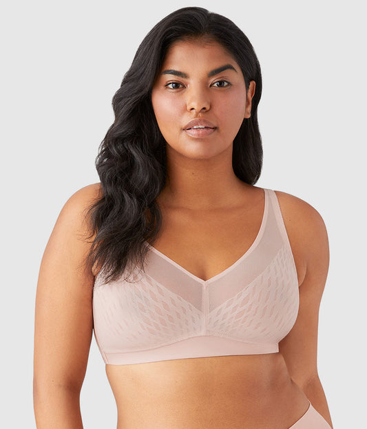 Elevated Allure Wire Free Bra - Rose Dust