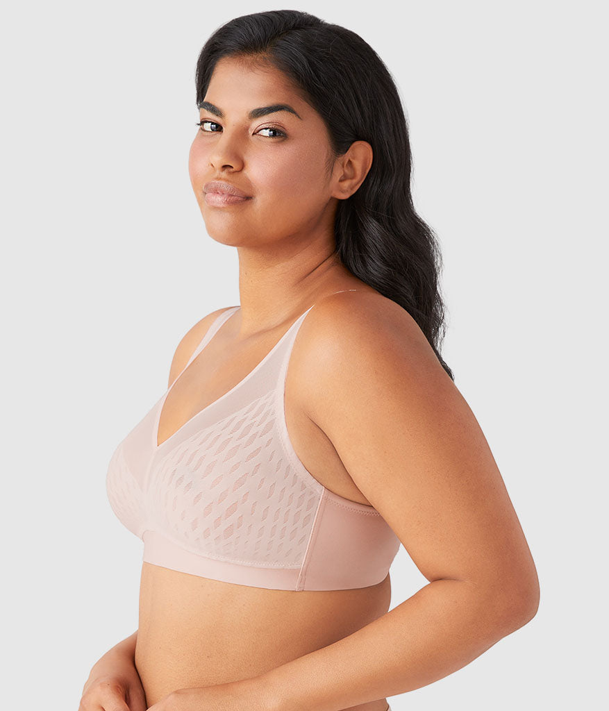Elevated Allure Wire Free Bra - Rose Dust