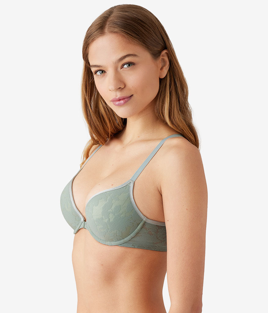 Shadow Scene Front Close Push Up Bra - Shadow