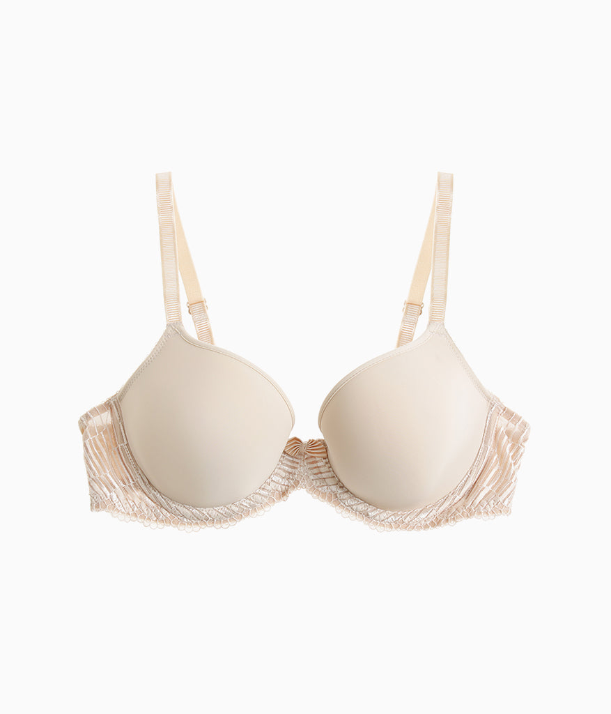 La Femme Underwire T-Shirt Bra - Sand