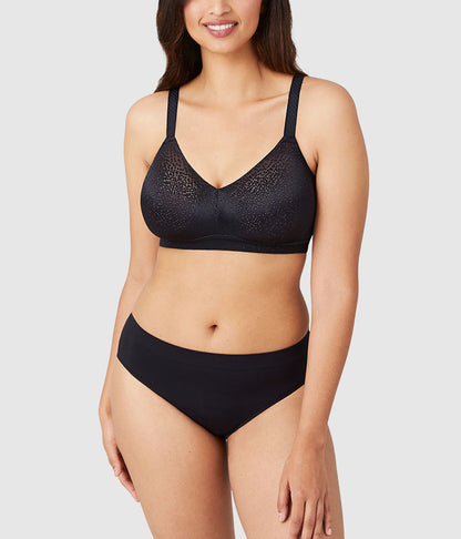 Back Appeal® Wire Free Bra - Black