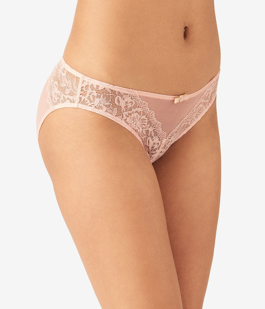 Lace Encounter Bikini - Rose Smoke