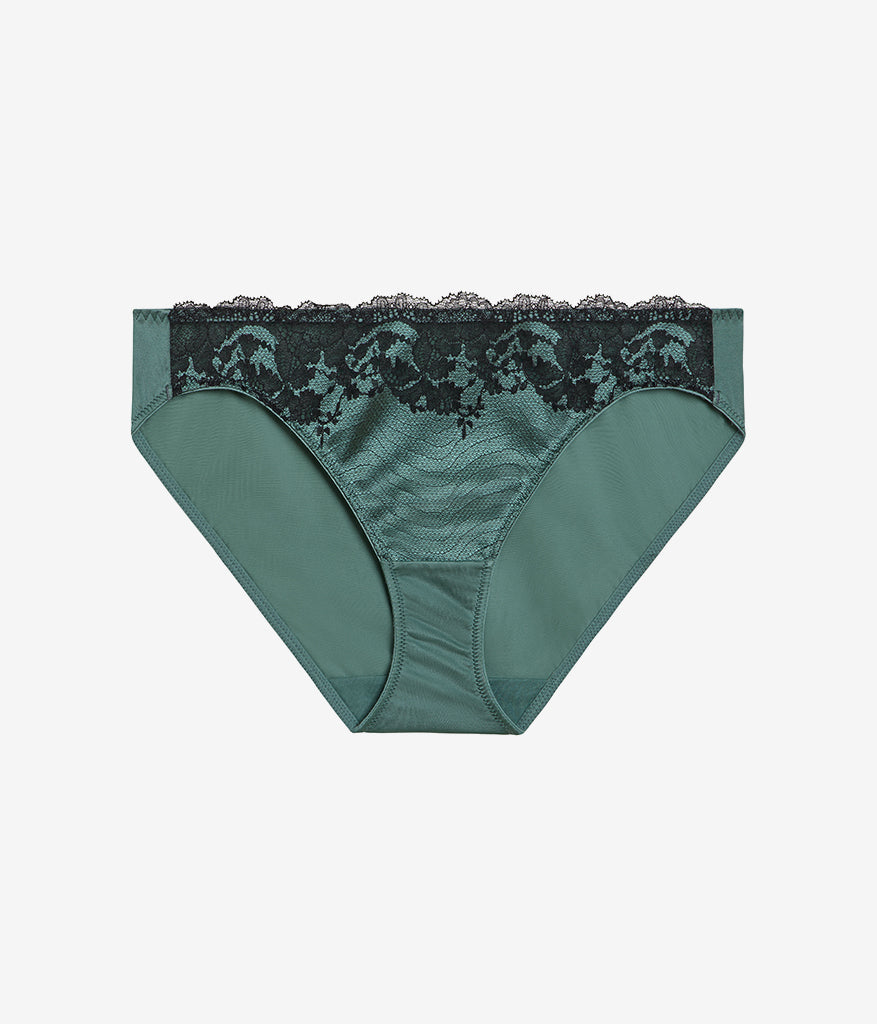 Modern Affair Bikini - Silver Pine/Black